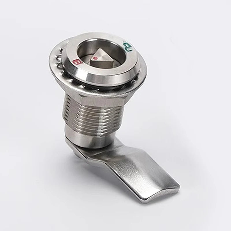 Stainless Steel Triangle Locker Telescopic Security Lock For Doors Triangle Electric Cabinet Dustbin Locks Pull Tongue Mailbox