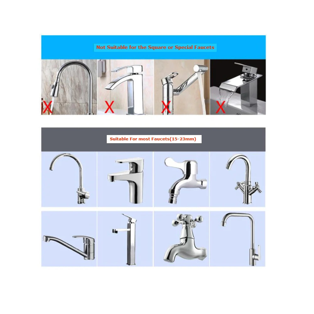 Removable Washable Tap Faucet Water Purifier Small Physical Filtering Kitchen One Filter Element Home Water Purifier