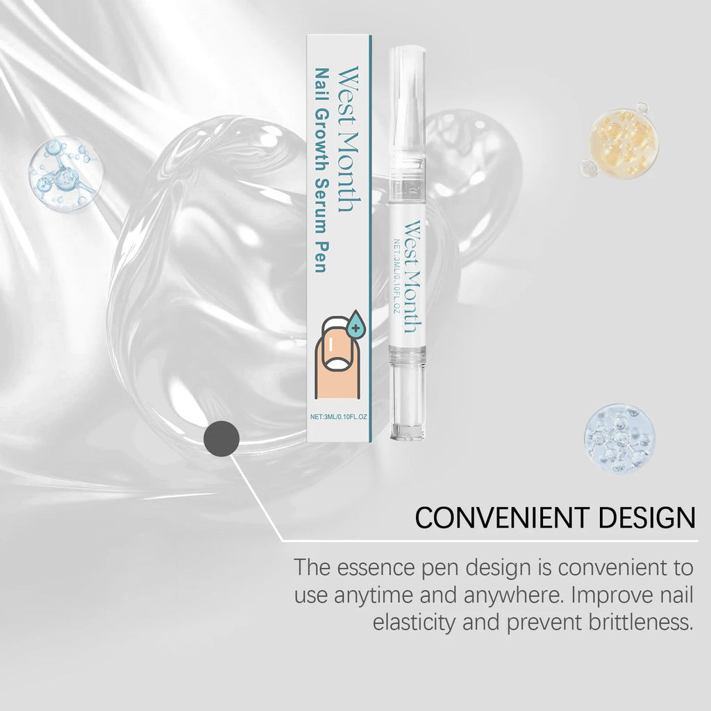 Nail Care Pen Deeply Nourishing Repairing Damaged Nails Surface Promote Nail Growth Reduce Dryness Strengthen Nail Cuticle Oil