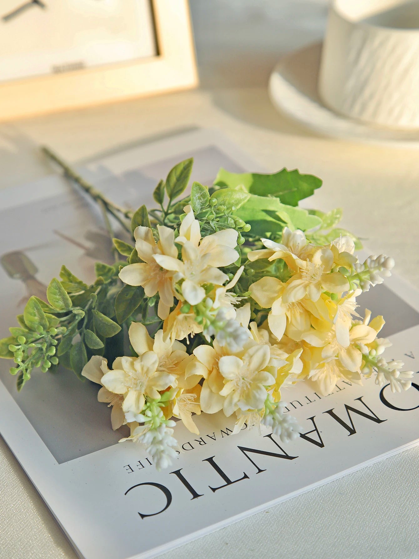 Silk Yucca Gloriosa Artificial Flowers Wedding Home Christmas Decorations Wreath Bridal Bouquet Table Simple Dainty Arrangements