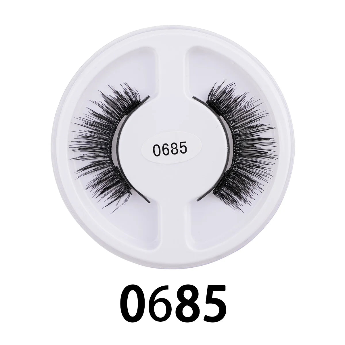 YSDO Upgrade Magnetic False Eyelashes 5 pair Set Eyelash Extension 3D Natural Lashes 3-Step Press On Fake Lash Handmade EyeLash