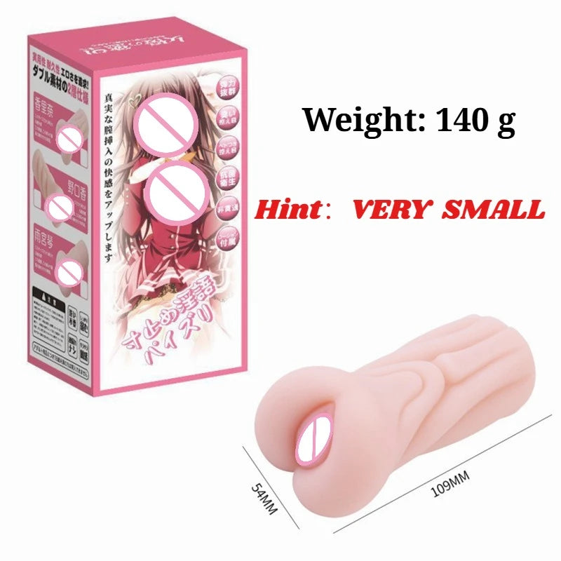 Super Realistic Vagina Anal Male Masturbator Qualitative Materials Masturbation Cup Sex Doll Pocket Pussy 18+ Sex Toys For Men