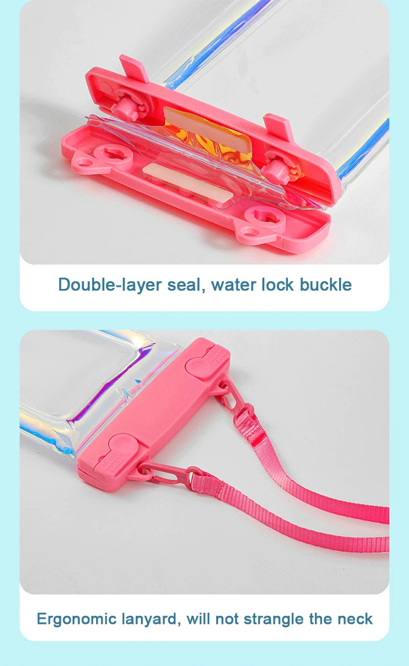 Swimming Bags Waterproof Phone Case  For iPhone 15 14 13 12 11 Pro Max X Xiaomi 13 Samsung S23 Universal Waterproof Bag