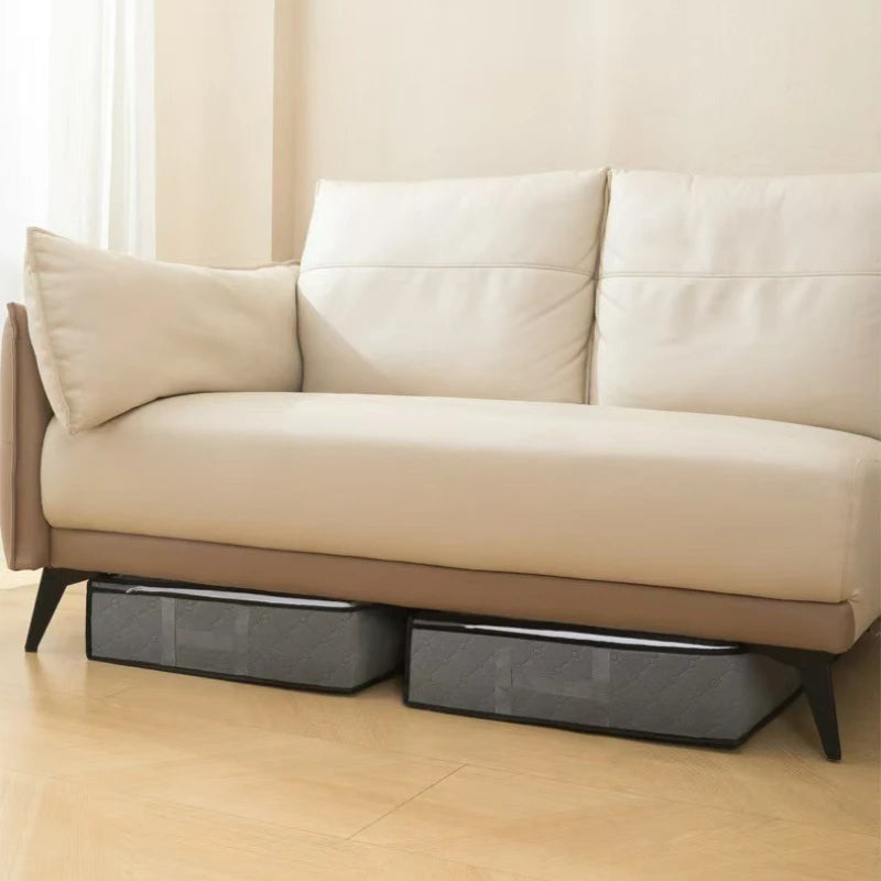 SRETNO Foldable Bed Sheet Storage Box Space Saving Multi-functional Quilt Cover Case Dustproof Underbed Storage Bags Household