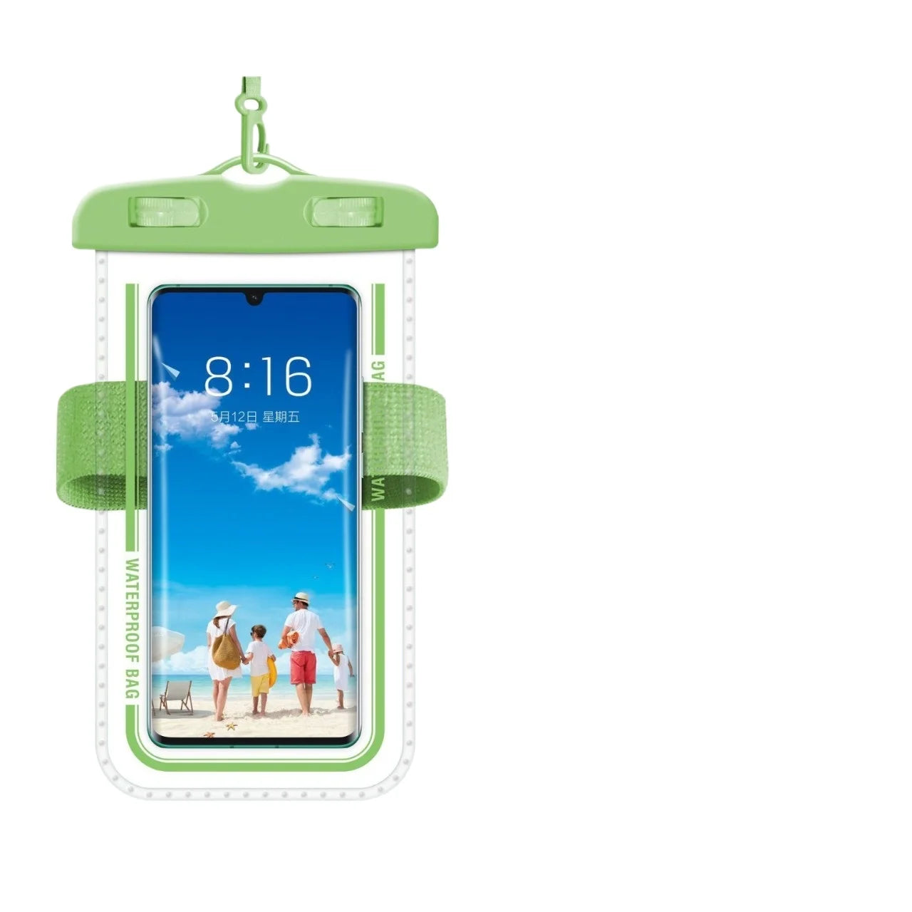 IPX8 30m Waterproof Phone Bag Pouch Case For Apple iPhone Xiaomi Samsung Swimming Diving Clear Armband Touchable Lanyard