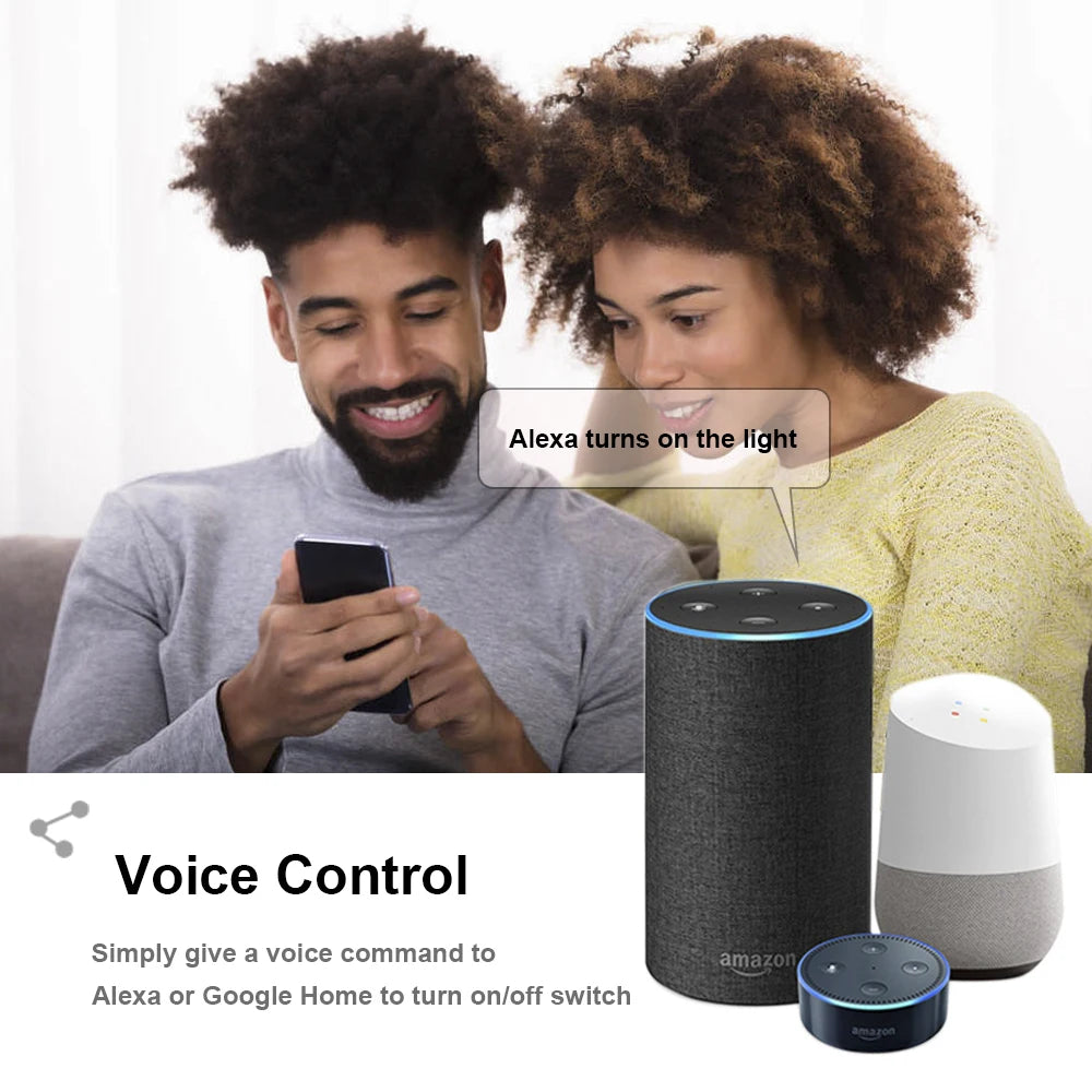 QIACHIP WiFi Smart Switch 10A DC 7-48V USB 5V 2 CH 2.4G RC with eWelink app Suitable for Curtain Motors Garage Doors LED Lights