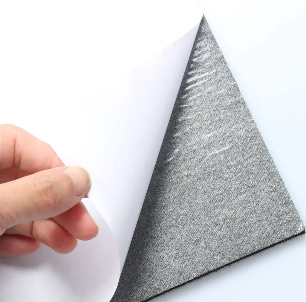 Self Adhesive Furniture Felt Sheets Anti Scratch Felt Pad Hardwood Floor Protector Cuttable DIY Shape Felt Mat for Table Chair