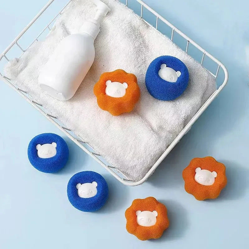 Laundry Balls 3-10pcs Laundry Balls Pet Hair Remover Reusable Balls Washing Machine Filter Removes Lint From Clothes Ball Catch