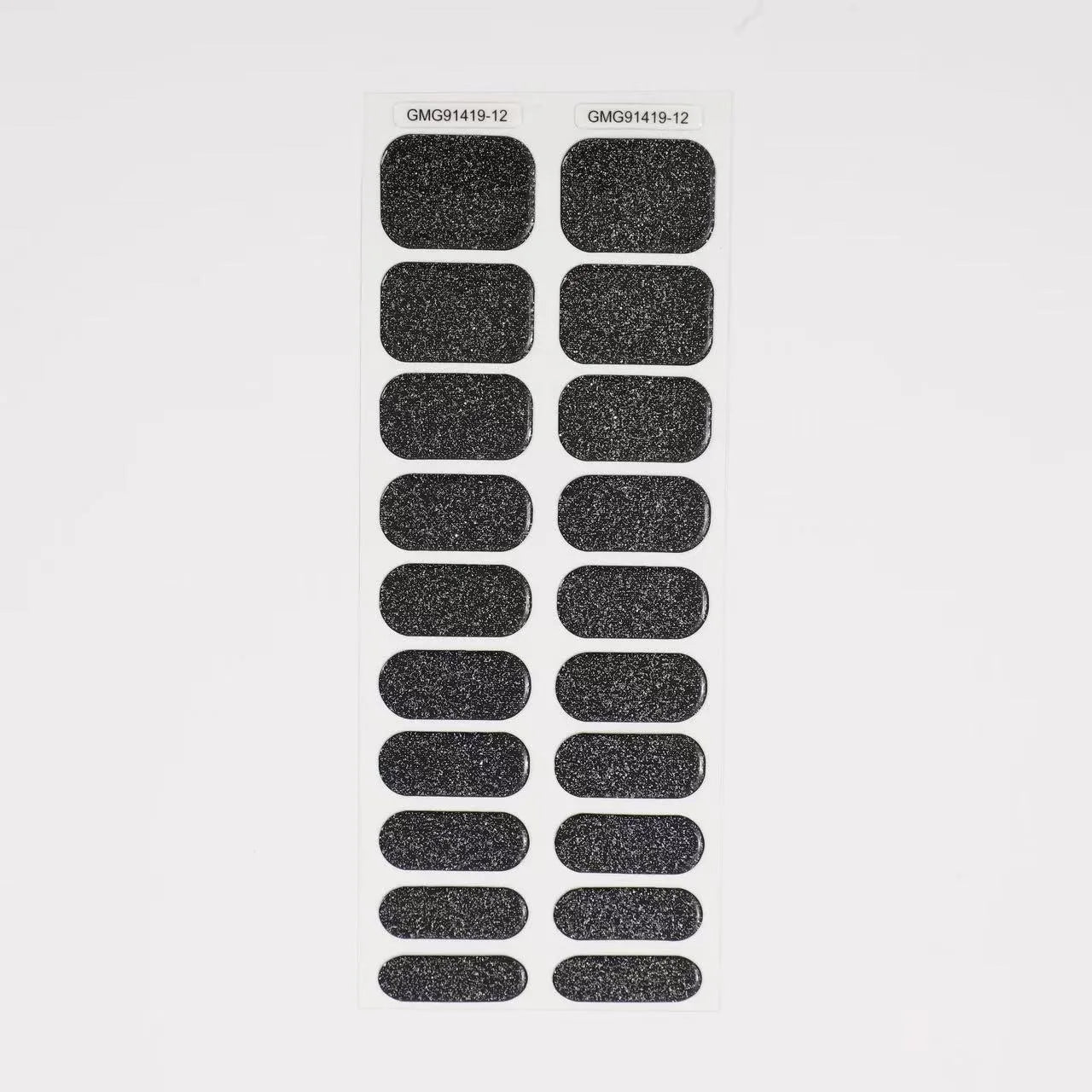 Semi-Cured Gel Nail Stickers Art Nail Decor Long-Lasting Solid Color Nail Strips UV Lamp Cured Manicure Gel Decal