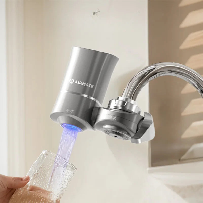 New  Water-power sterilization faucet water purifier Ultraviolet deep sterilization 6-stage fine filtration