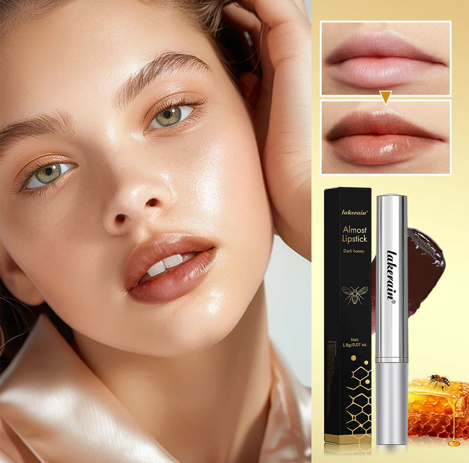 Long Lasting Moisturizing Black Honey Lipstick Natural Lip Plumper Makeup Lip Plumping Gloss Cosmetics Exfoliating for Lip