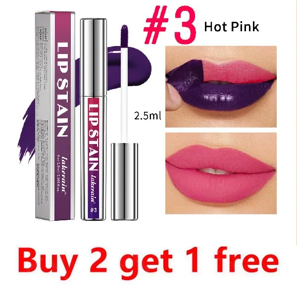 Peel Off Lip Stain Reveal Long Lasting Waterproof Pink Lip Tint Transfer Proof Non-stick Cup Natural Lip Stain Women's Cosmetics