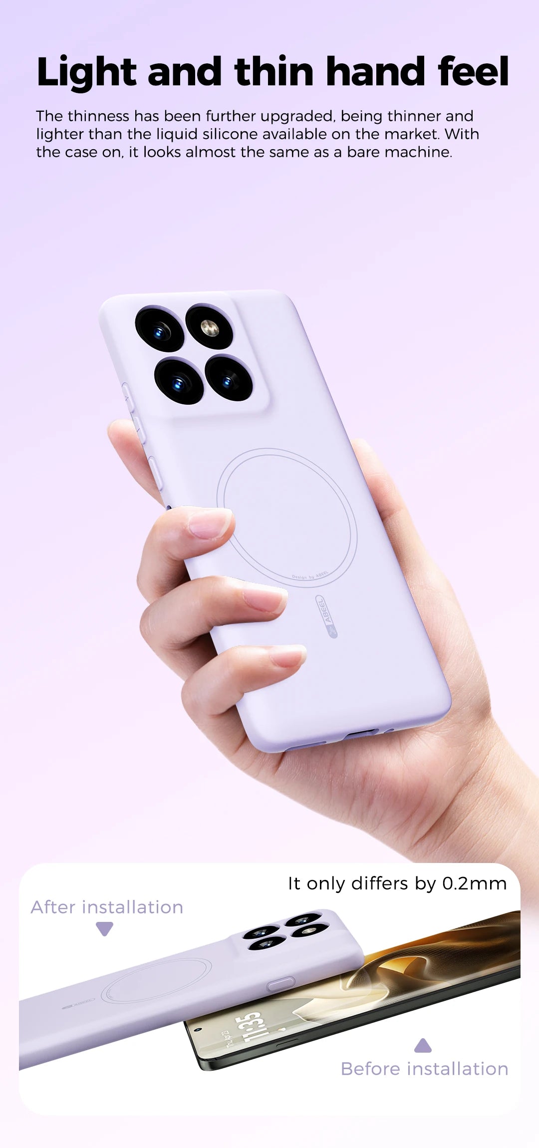 For Motorola Moto Edge 60 Pro Case Hand Feel Liquid Silicone Magsafe Soft Mobile Phone Cover