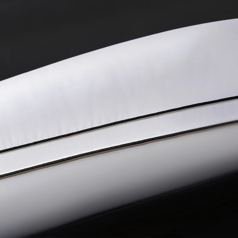 Down Pillow with 100% Goose Down 95% Fill 1200TC Cover - Queen King Standard Size Feather Down Pillow