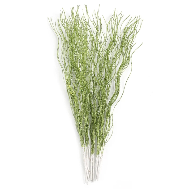 5Pcs Glitter Artificial Berry Bouquet Christmas Tree Ornament for Home Decor New Year 2026 Navidad DIY Wreath Gifts Accessories