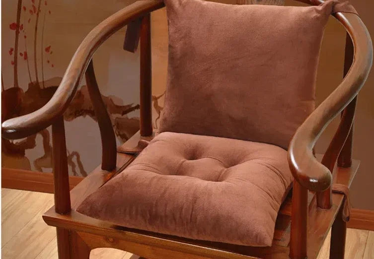 40X80CM Recliner Chair Seat Cushion - With Back Support Indoor Outdoor Pad Garden Patio Home Office Sofa Buttocks Comfort Mat