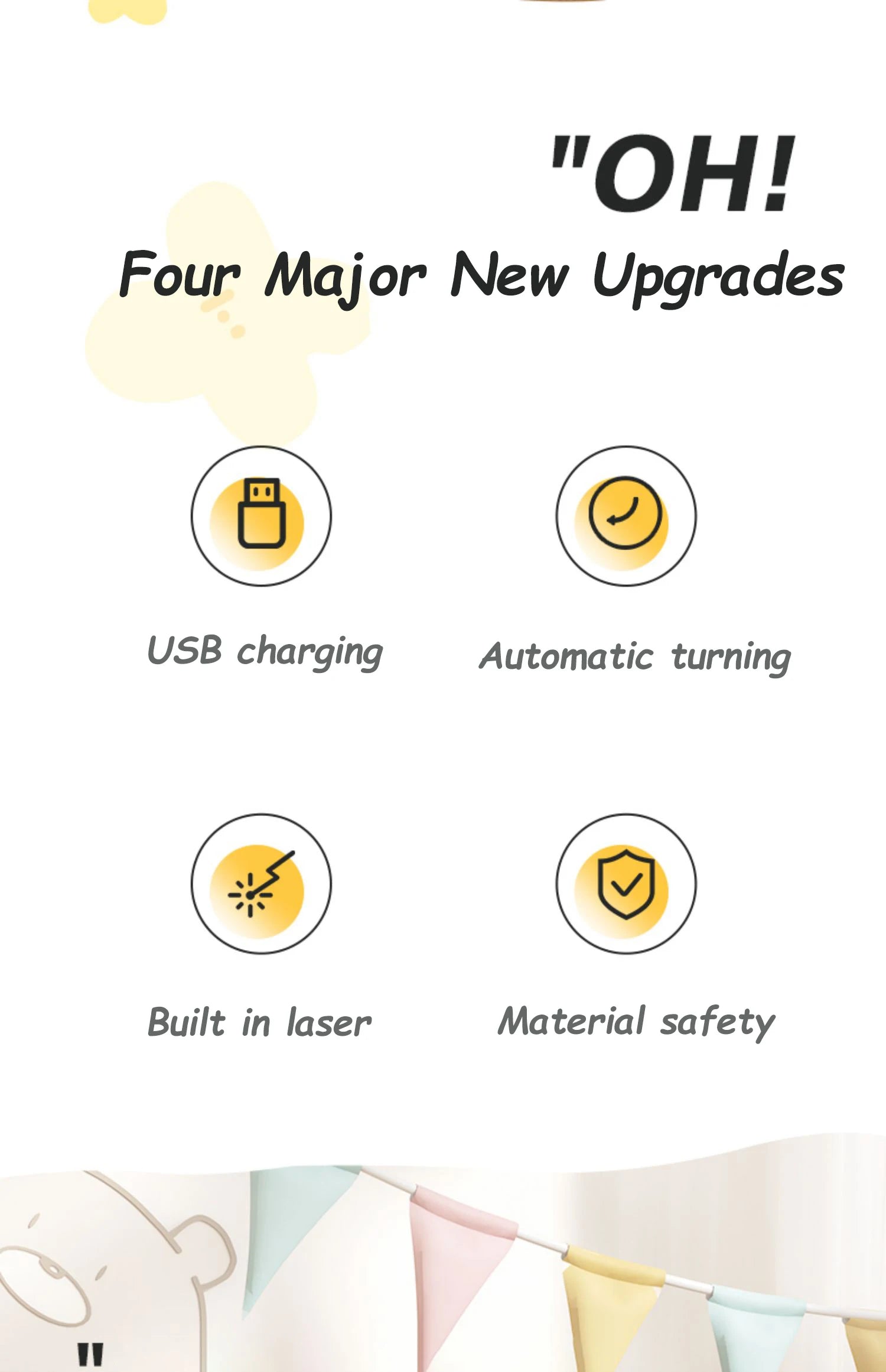 New Cat Interactive Ball Toy Automatic Rolling Ball Faux Tail Rechargeable Smart Pet Electric Toy Dog Cat Training Imitate Mouse