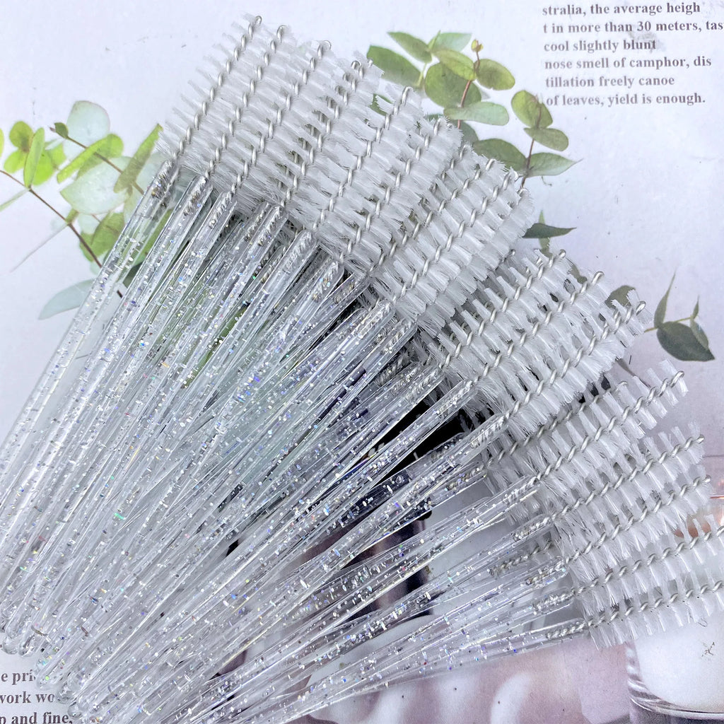 500PCS Eyelashes Brushes Set Wholesaler Disposable Lash Mascara Brush Lashes Extension Eyebrow Wands Applicator Makeup Tool