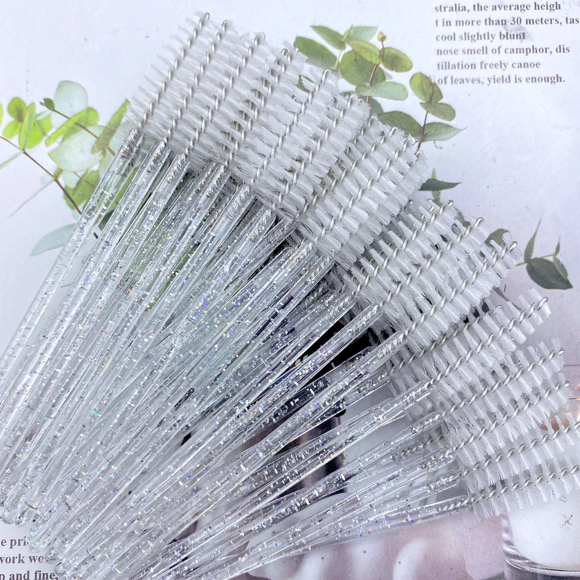 500PCS Eyelashes Brushes Set Wholesaler Disposable Lash Mascara Brush Lashes Extension Eyebrow Wands Applicator Makeup Tool