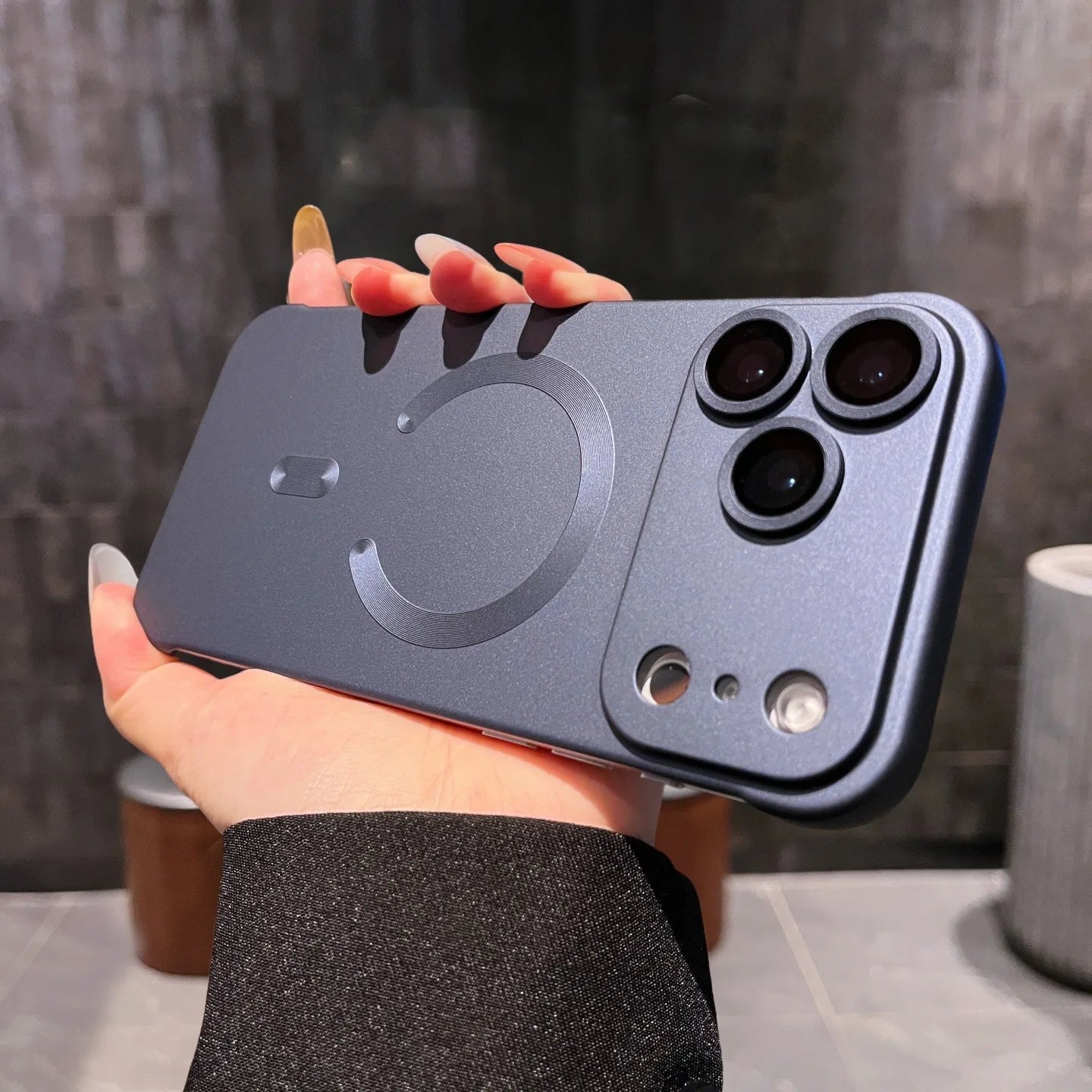 Ultra Thin PC Magsafe Case for iPhone 17 11 12 13 14 15 16 Pro Max Plus iPhone Air Frameless Shockproof Camera Protector Cover