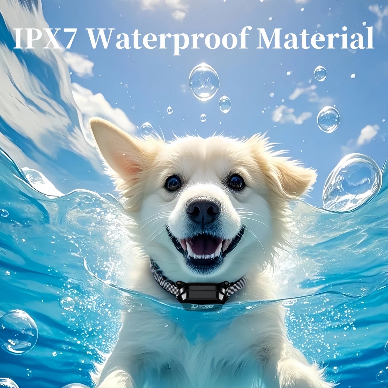 800m Digital Dog Training Collar Waterproof Rechargeable Remote Control Pet with LCD Display for All Size Shock Vibration Sound