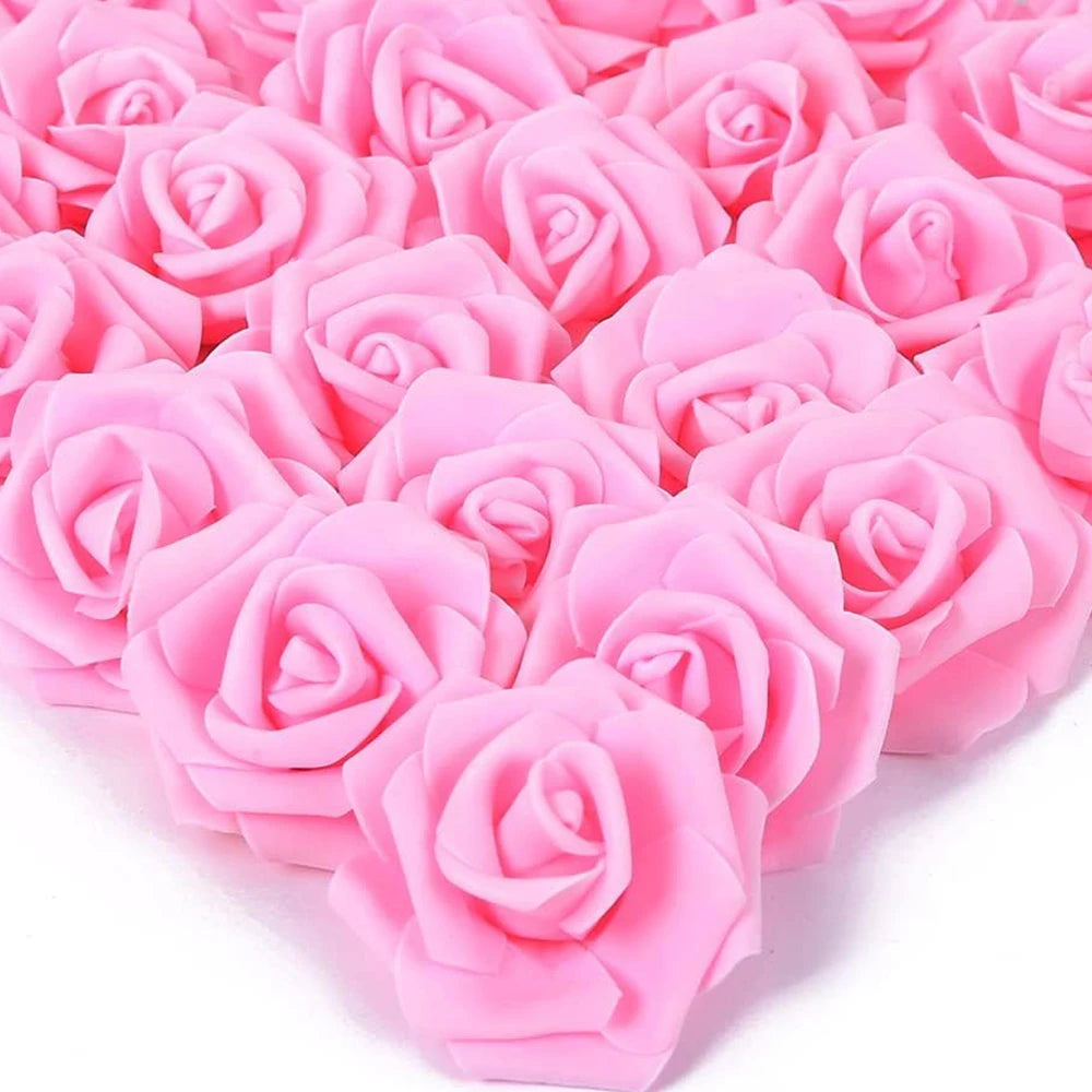 PE Foam Roses Artificial Flowers Wedding Bride Bouquets Festival Decor DIY Gift Wreath Home Table Outdoor Garden Party Hot Sales