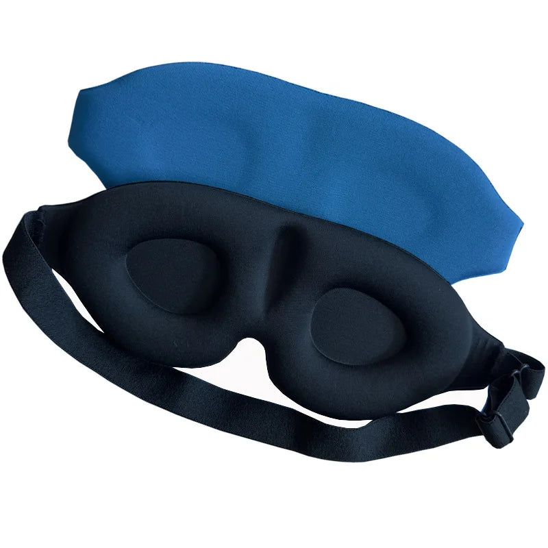 3D Sleeping Mask Block Out Light Soft Padded Sleep Mask for Eyes, Eye Shade, Blindfold, Sleeping Aid, Face Mask