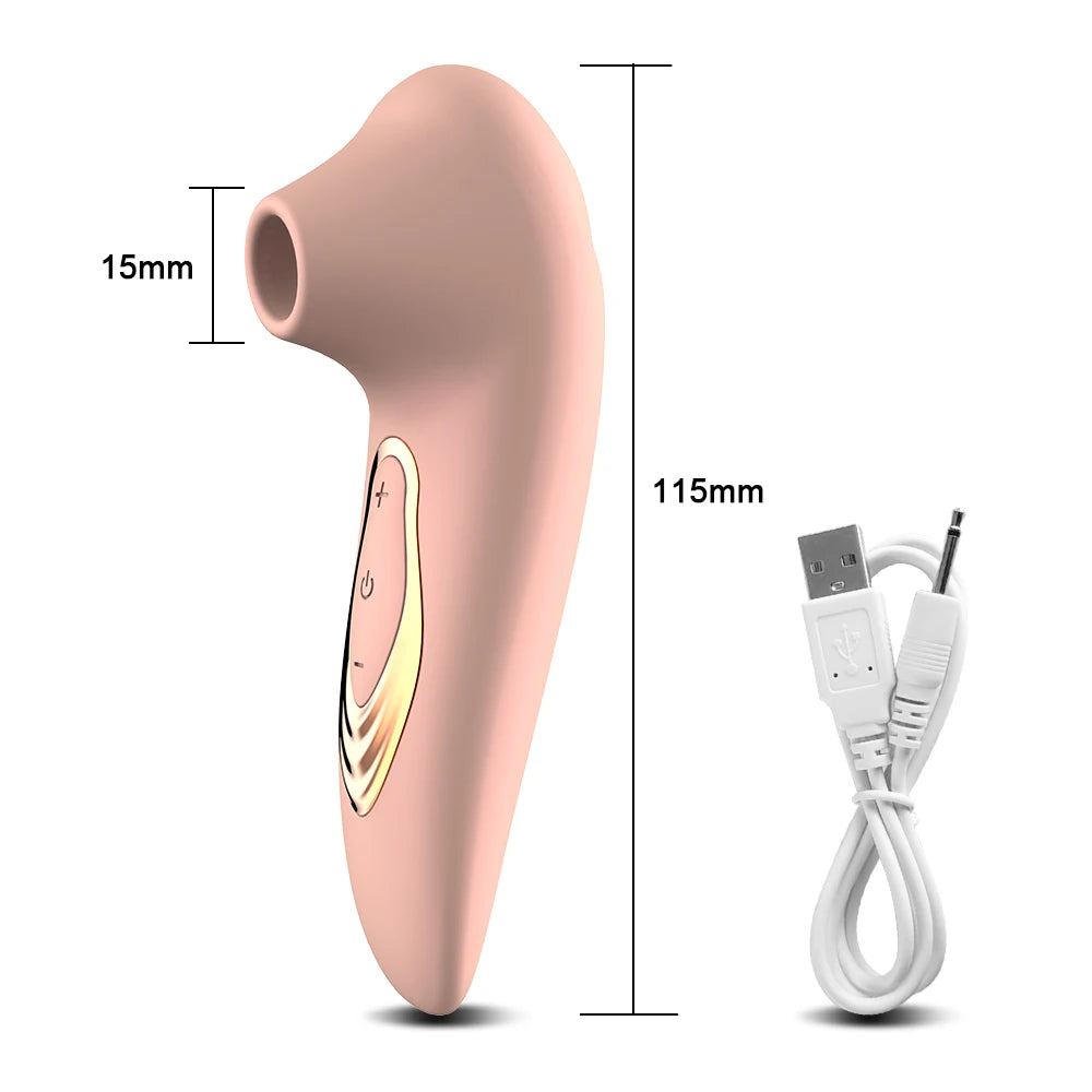 Powerful Clitoris Sucker Vibrator for Women Sucking Clitoral Nipple Stimulator Female Oral Vacuum Vibrating Adults Sex Toys
