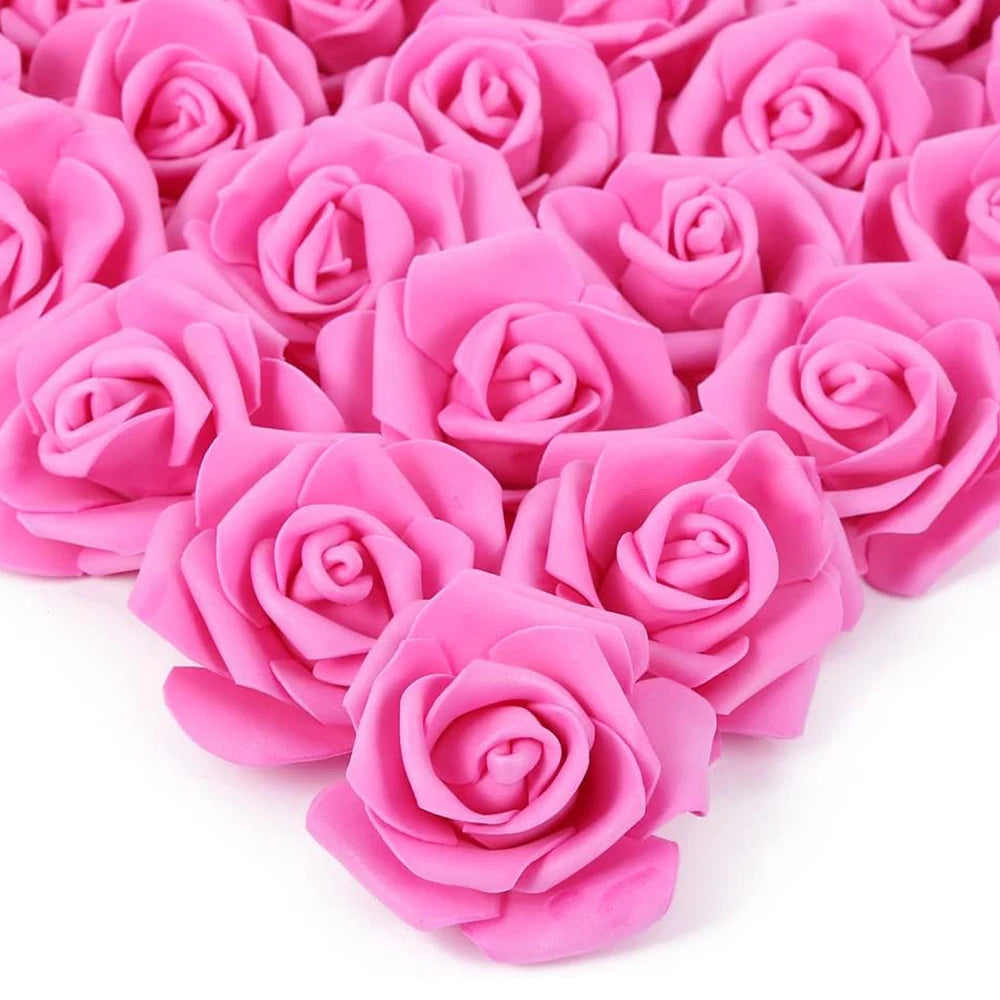 PE Foam Roses Artificial Flowers Wedding Bride Bouquets Festival Decor DIY Gift Wreath Home Table Outdoor Garden Party Hot Sales