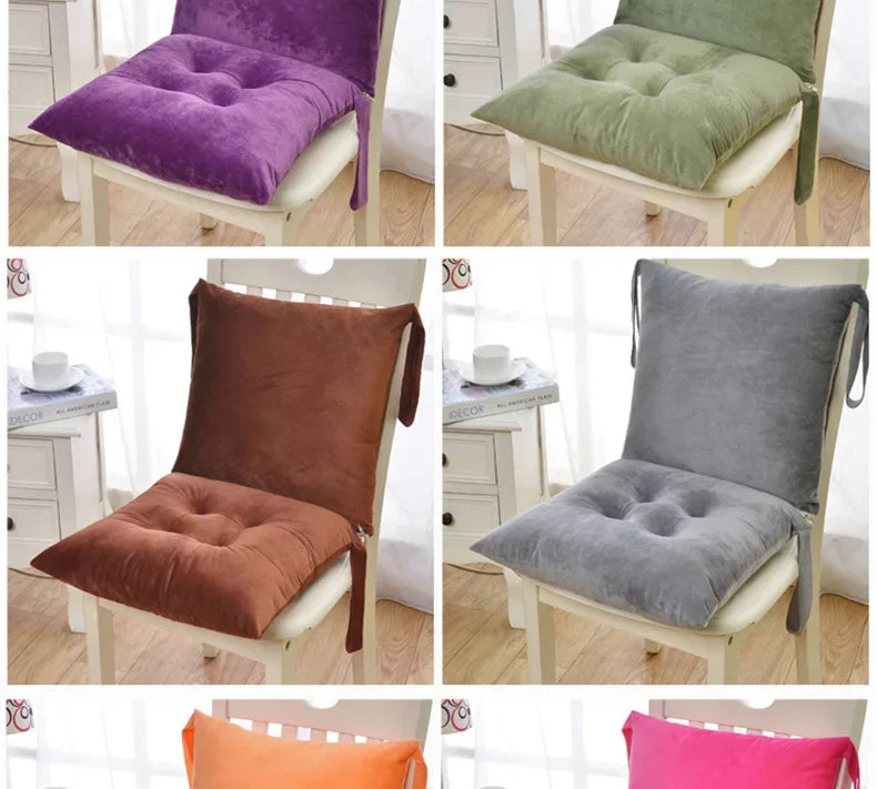 40X80CM Recliner Chair Seat Cushion - With Back Support Indoor Outdoor Pad Garden Patio Home Office Sofa Buttocks Comfort Mat