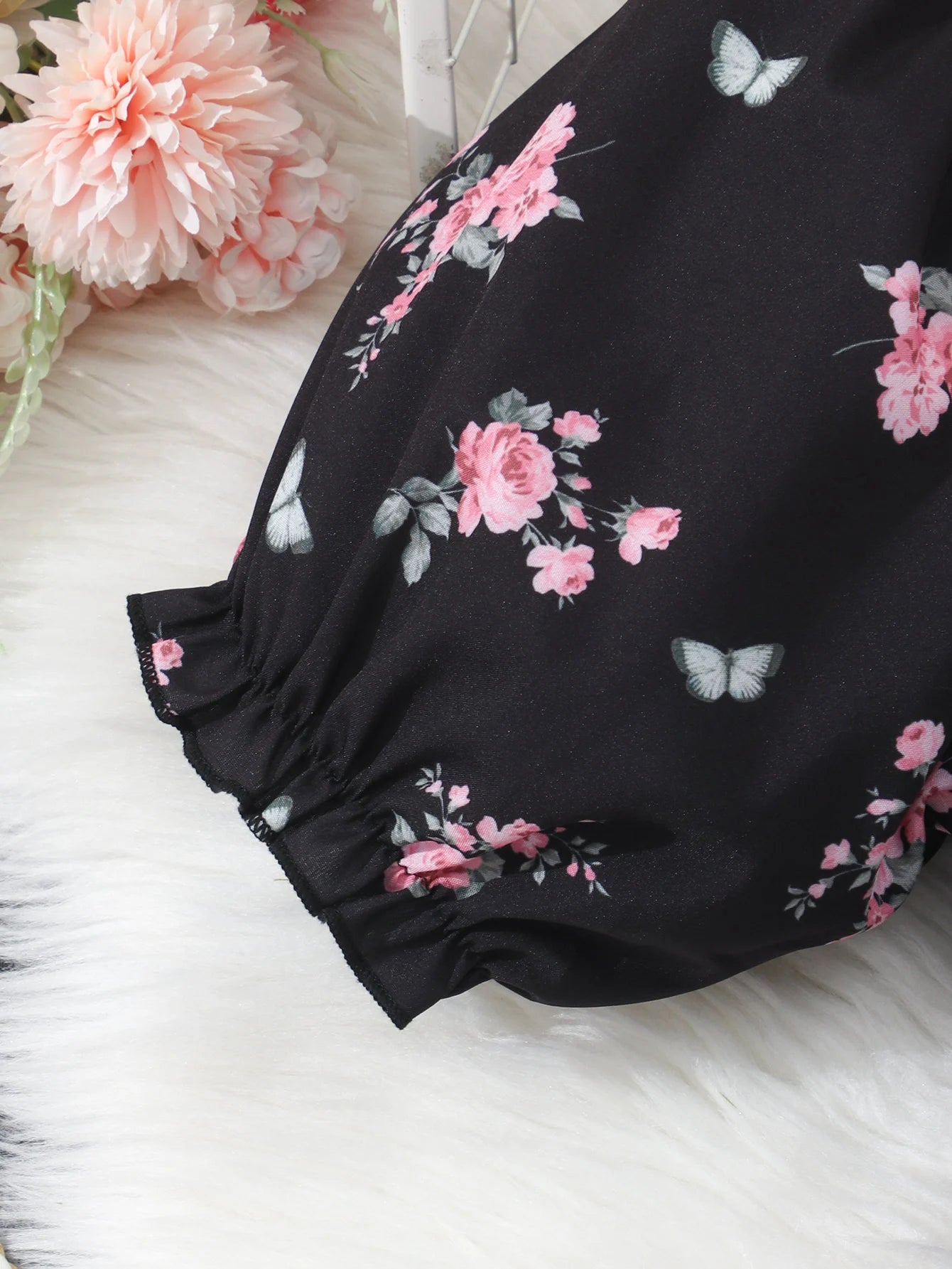 New Children Clothes Teen Girl Dresses Summer Blue Floral Long Big Kids Party Dress Fashion Elegant Pretty 13 14 15 16Yrs Old