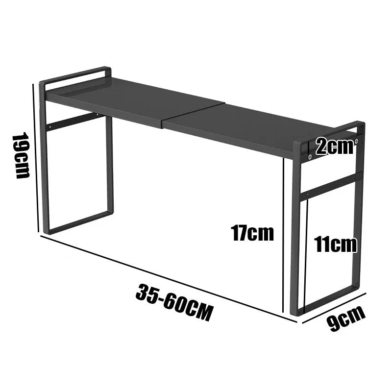 ZEXEF Retractable Accessories for Kitchen Cabinet Organizer Furniture With Shelf Space Bathroom Storage Rack Home Pantry Spice