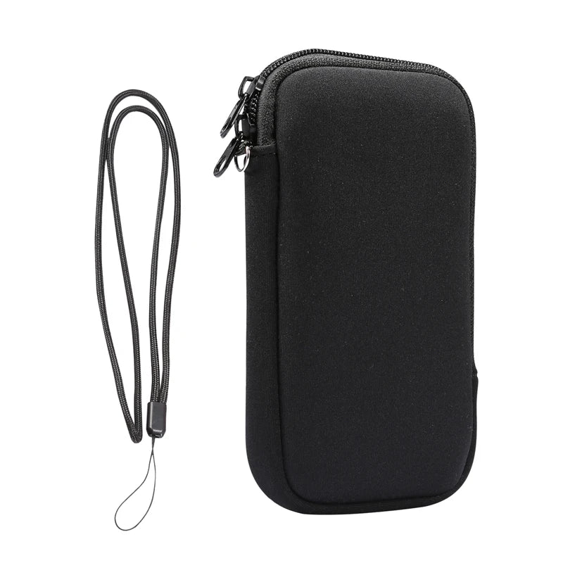 Universal Neoprene Zipper 4.7-7.2inch Mobile Phone Bag For iPhone Samsung Xiaomi Huawei Shockproof Cellphone Storage Bag