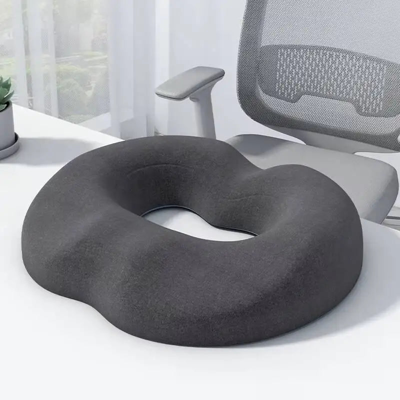 Breathable Comfortable Office Chair Memory Foam Seat Non Slip Orthopedic Prostate Cushion for Tailbone Sciaticaback Pain Relief