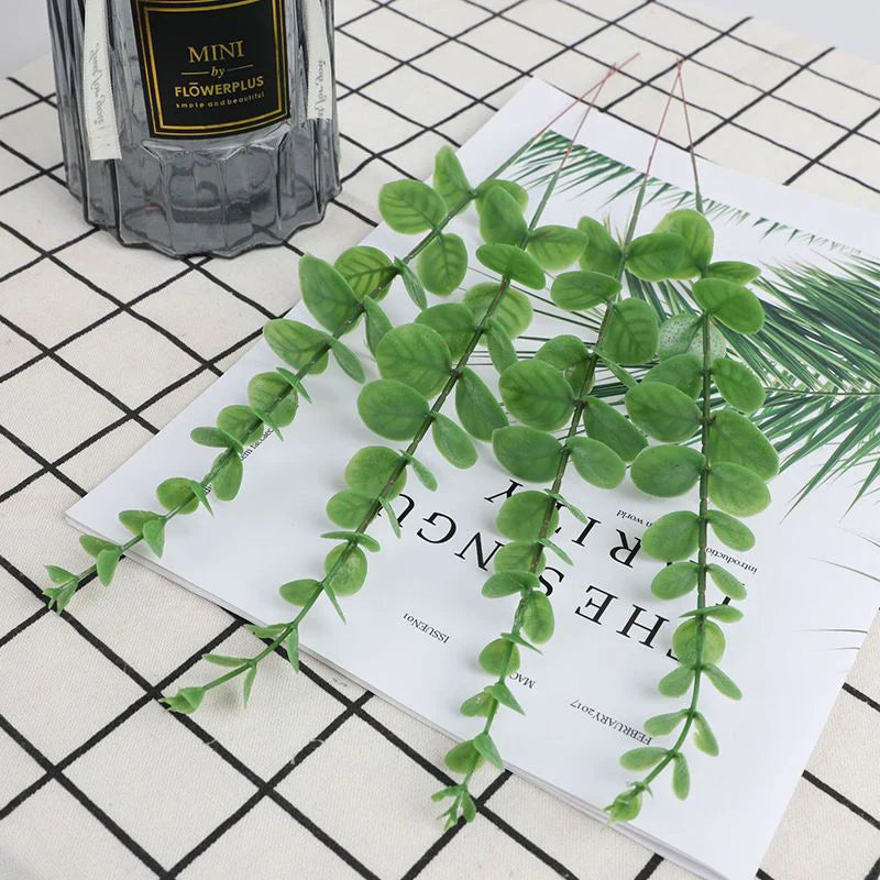 5/10pcs Eucalyptus Stems Artificial Eucalyptus Leaves for Home Room Flowers Bouquet Wedding Decoration Christmas Decortion