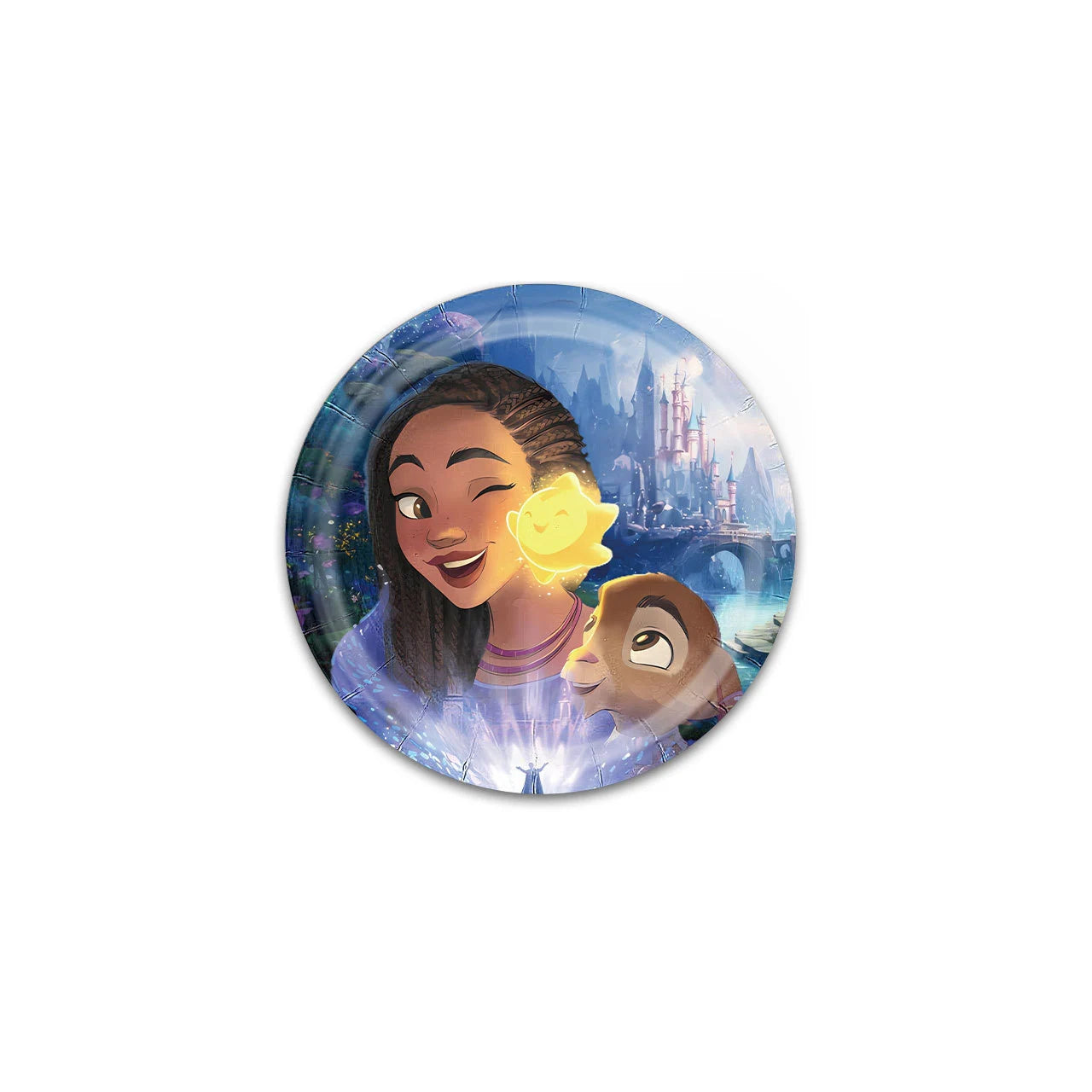 Cartoon Wish Birthday Party Decorations Asha Goat Balloons Disposable Tableware Plate Straw Napkin Princess Baby Shower Supplies