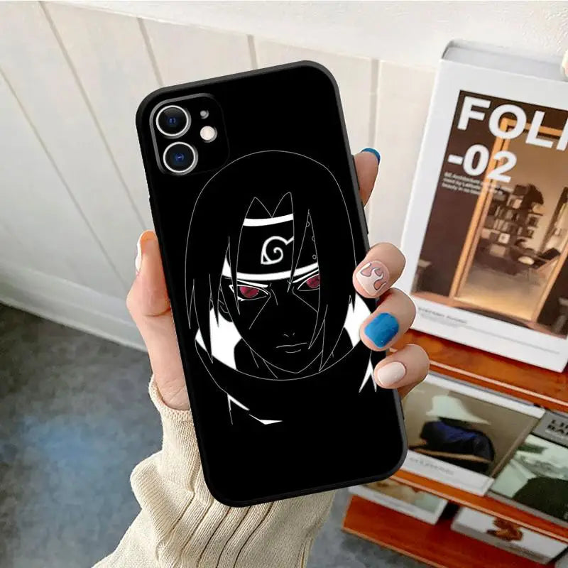Case For Apple iPhone 13 14 15 11 12 Pro 7 XR X XS Max 8 Plus SE 2022 Phone Cover Shell Narutos