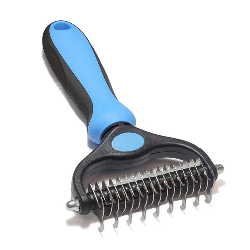 Stainless Pet Deshedding Brush Dog Hair Remover Pet Fur Knot Cutter Puppy Cat Comb Brushes Dogs Grooming Shedding Supplies