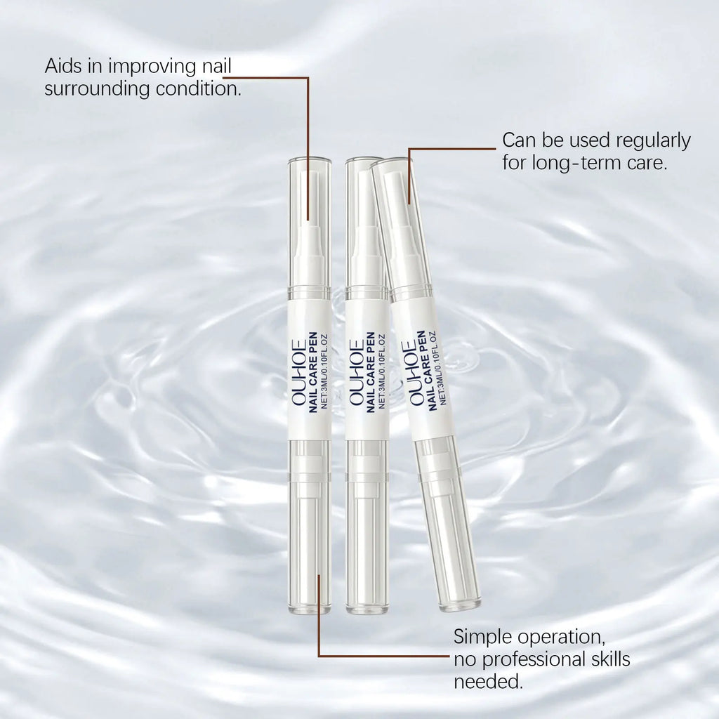 Nail Growth Serum Liquid Anti Paronychia Strengthener Moisture Nourishing Prevent Agnail Repair Damaged Cracked Nails Care Pen