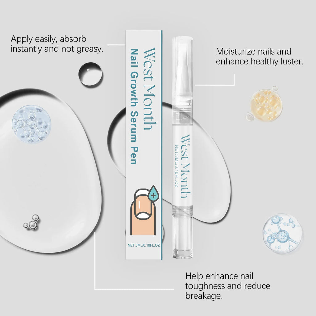 Nail Care Pen Deeply Nourishing Repairing Damaged Nails Surface Promote Nail Growth Reduce Dryness Strengthen Nail Cuticle Oil