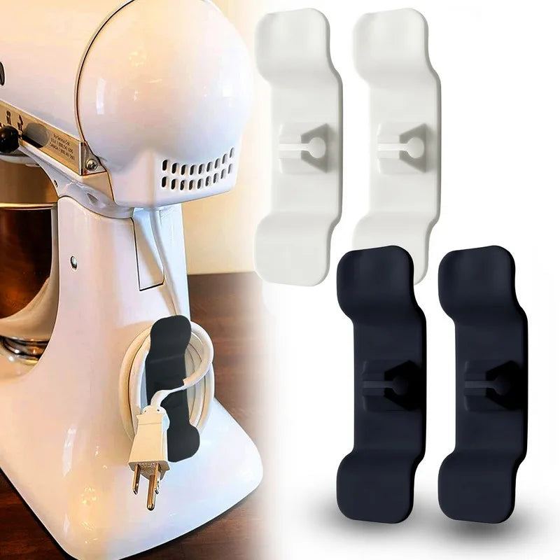 1/5/10pcs Cord Winder Cable Management Clip Cable Holder Keeper Organizer For Air Fryer Coffee Machine Kitchen Appliances