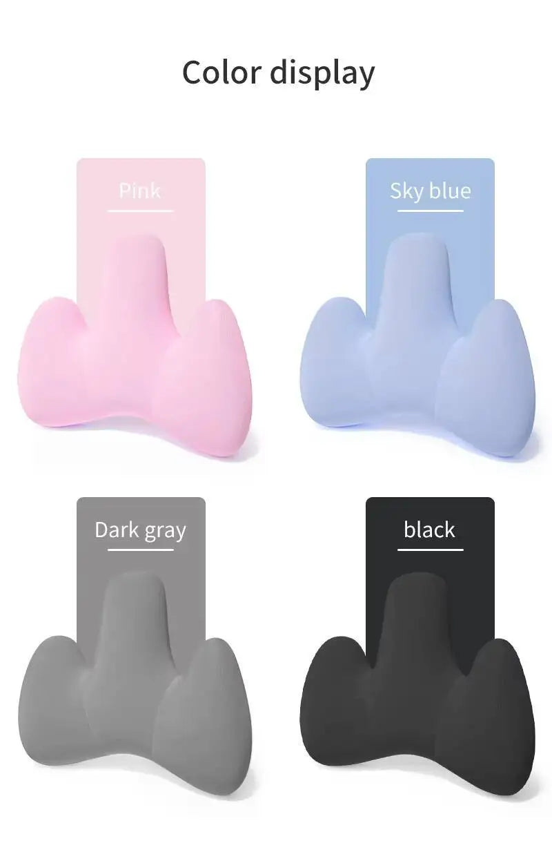 Memory Foam Cushion Pain Relief Support Pillow Car Seat Waist Cushion Relieve Back Pain Soft and Comfortable For Office Home Car