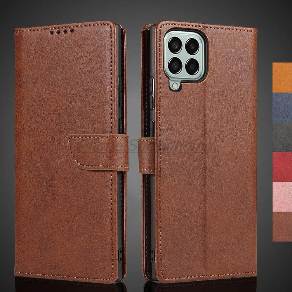 M33 Case Wallet Flip Cover Leather Case for Samsung Galaxy M33 M336K M336B Pu Leather Phone Bags protective Holster Fundas Coque