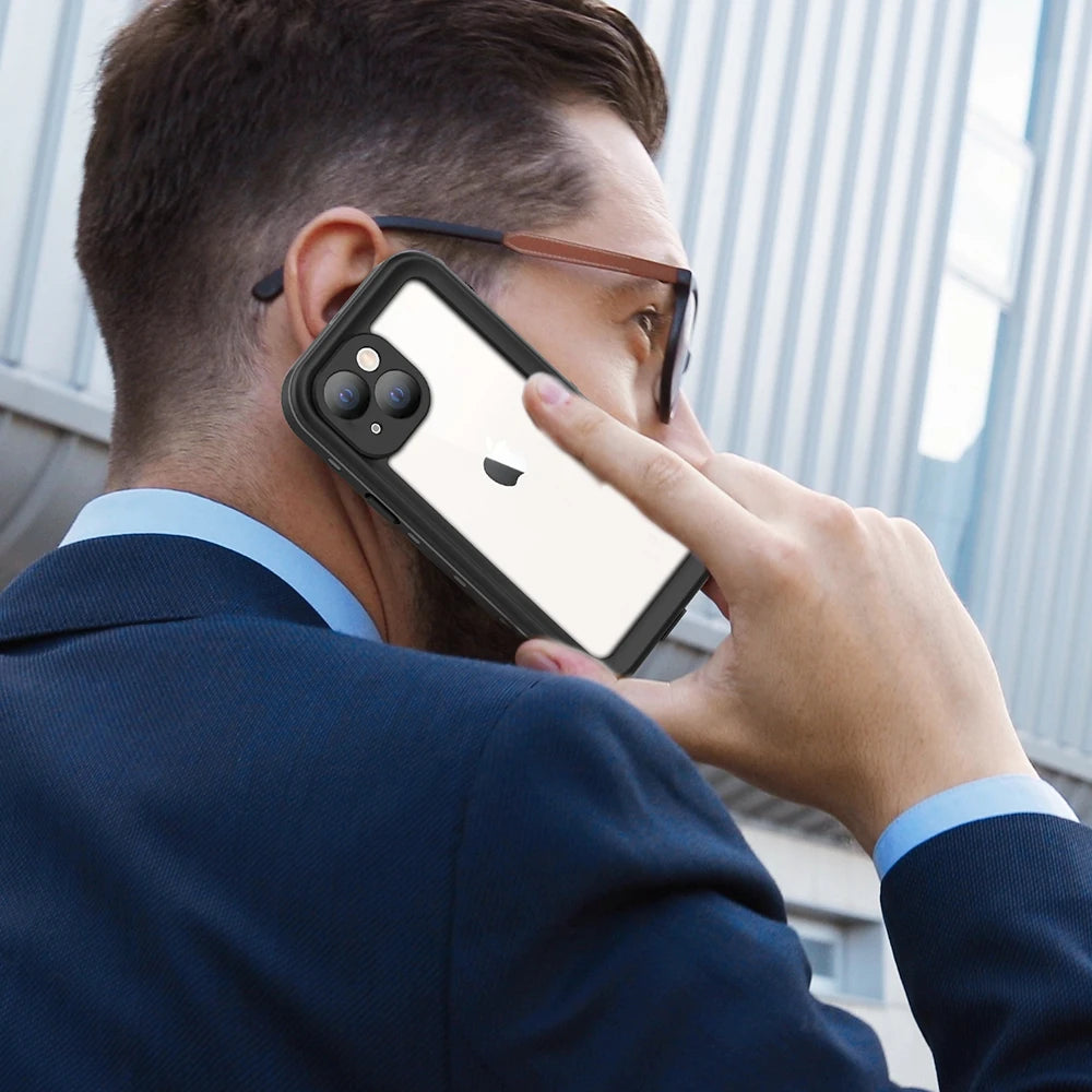 Shellbox hot sale  PC+TPU Lens protection rugged durable full seal IP68 waterproof phone case for iPhone 11 Pro Max XR 12 13