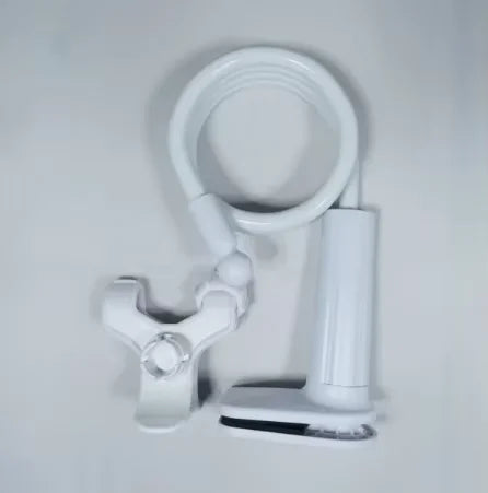 Space Saving Phone Stand 360° Rotatable Clip Design for Small Desk/Bedside Universal Bracket for 4-7" Phones Durable Portable