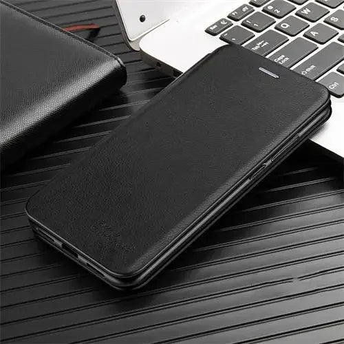 Luxury Leather Flip Case For iPhone 15 14 13 12 11 Pro Max 7 8 Plus XR X XS Mini SE 2020 2022 Cover Fundas Coque Carcasa Etui