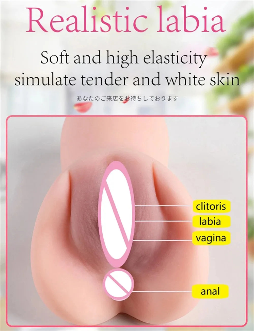 Male Masturbator Cup Oral Sex Real Vaginal Pocket Cat Oral Sex Adult Male Artificial Texture Stimulating Sex Toy For Men 18+