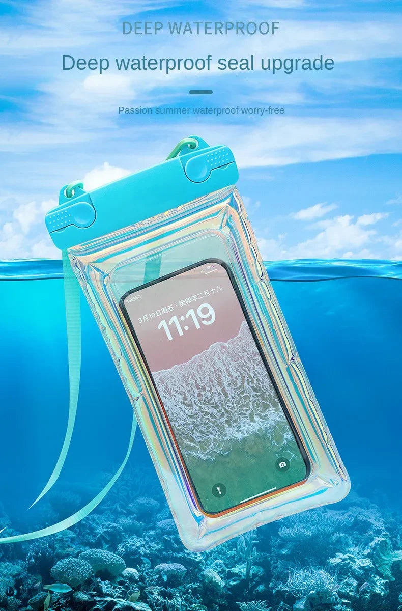 Swimming Bags Waterproof Phone Case for IPhone 15 14 13 12 11 Pro Max X Xiaomi 13 Samsung S23 Universal Waterproof Bag