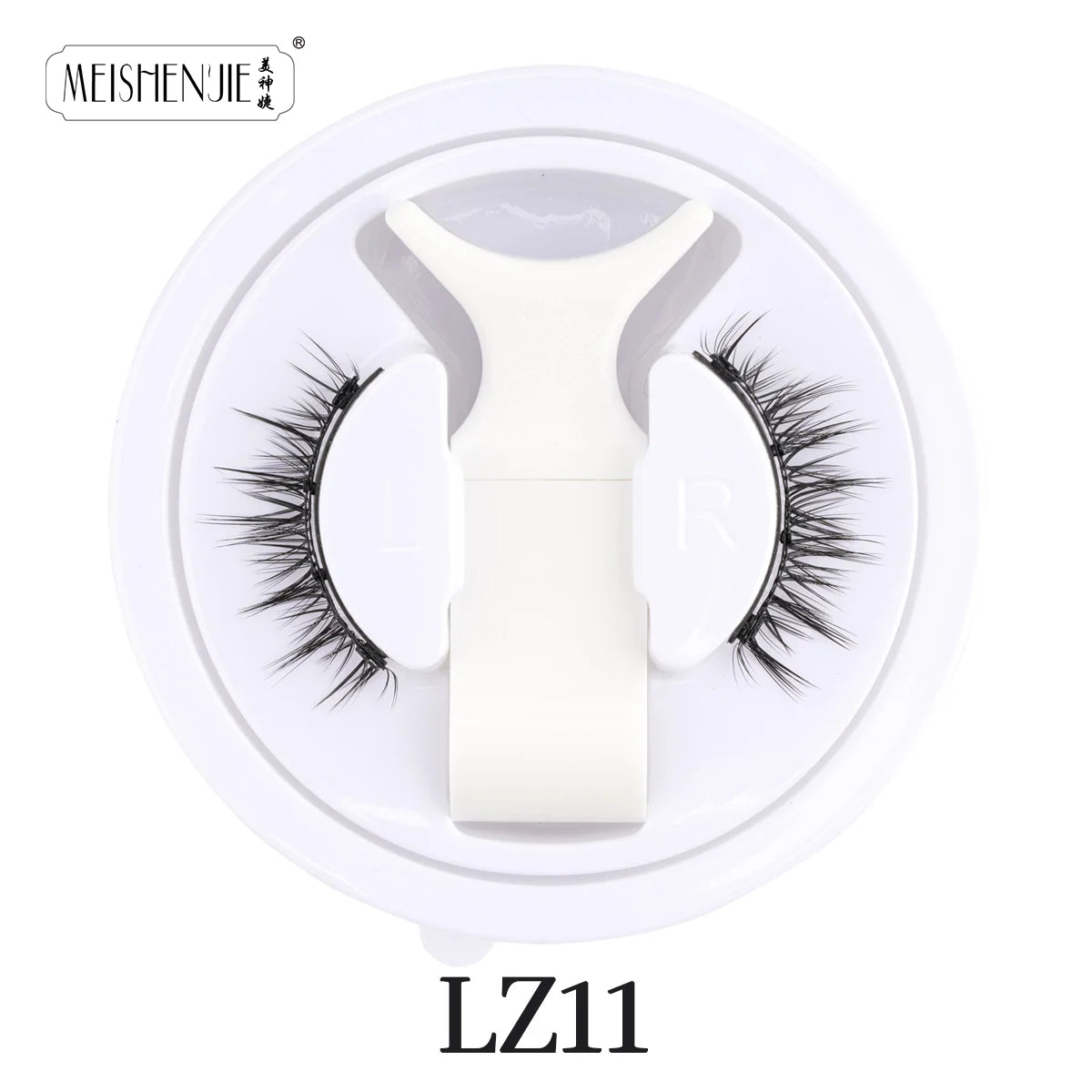 Faux Cils 1 Pair Magnetic Eyelashes Set Handmade Natural Curl False Eyelash with Tweezer Makeup Tools Magnetic Lashes for Sale
