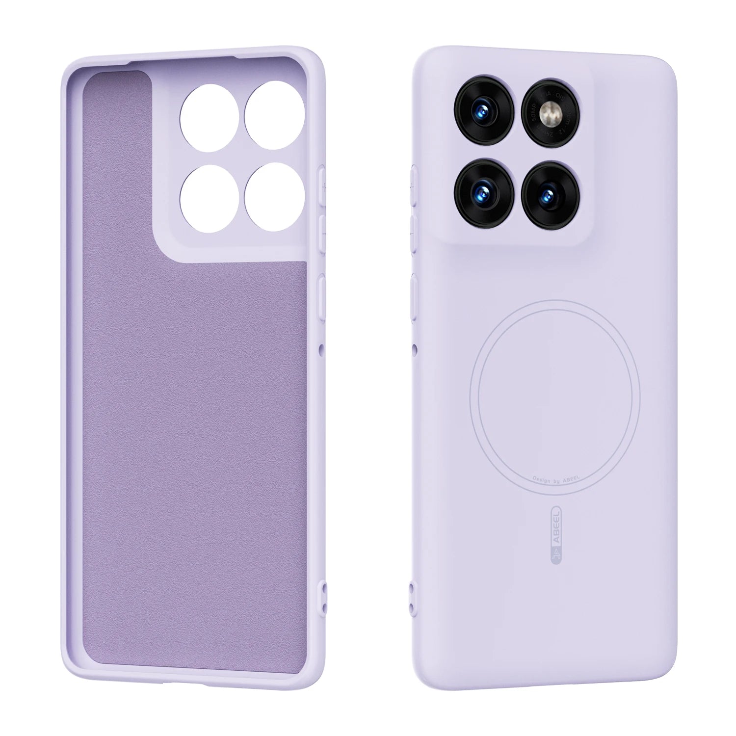 For Motorola Moto Edge 60 Pro Case Hand Feel Liquid Silicone Magsafe Soft Mobile Phone Cover